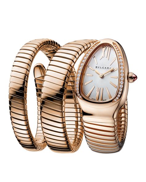 bvlgari gold serpenti watch|bulgari serpenti watch rose gold.